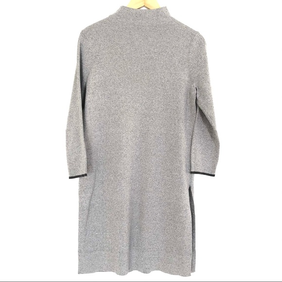 💙3/$25 NWT NIC + ZOE Long Moc Turtleneck Sweater/Dress- S - Picture 3 of 7